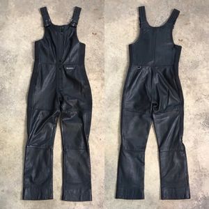 leather motorcycle overalls